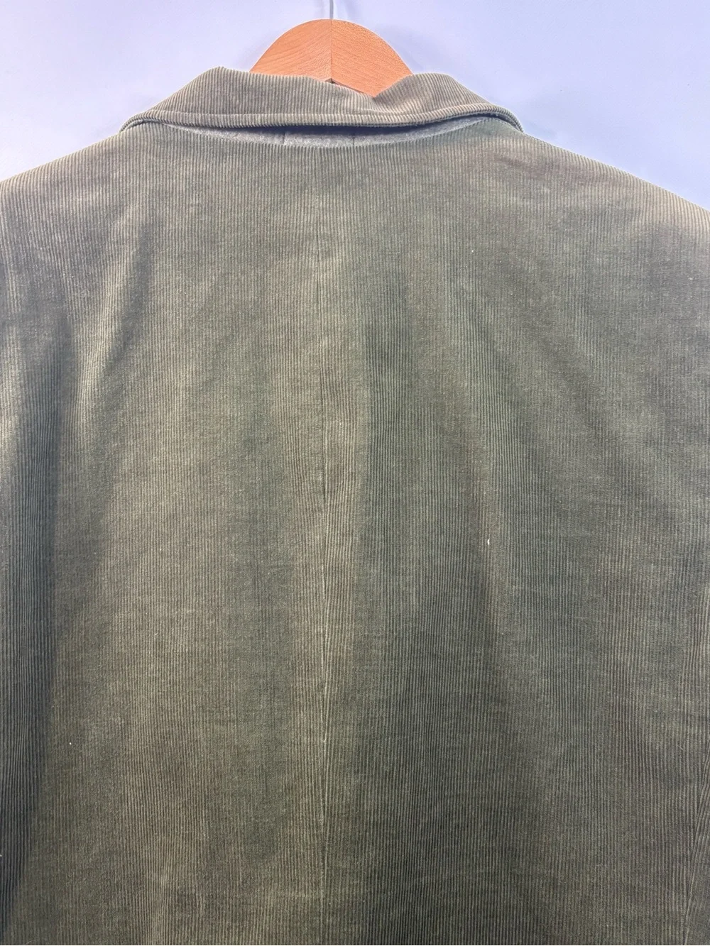 Consensus SportsWear Corduroy Olive Green Sports Coat Men’s Size Large